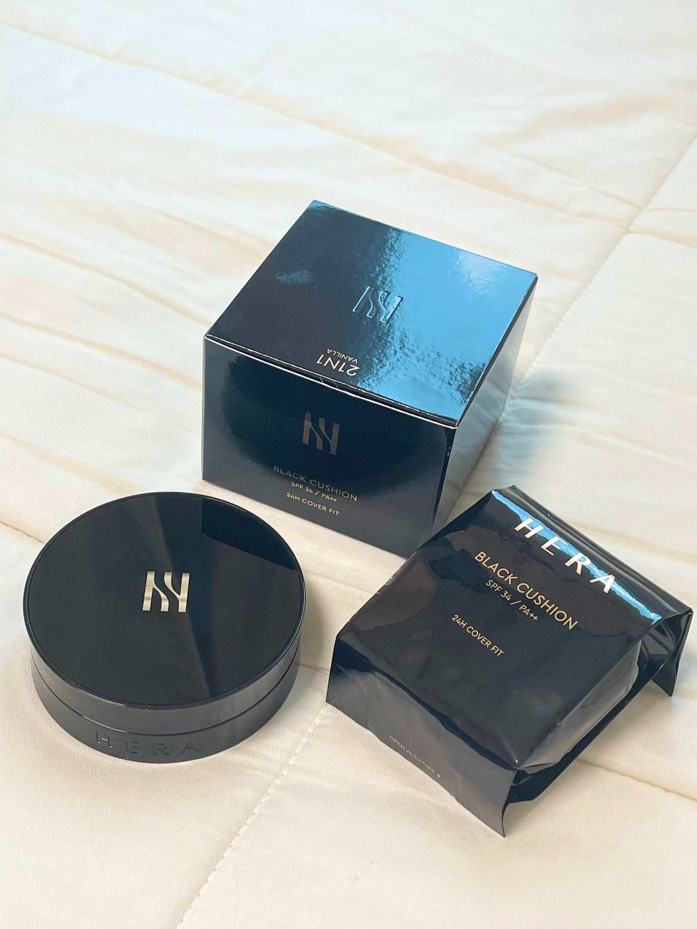 ブラック クッション/HERA/クッションファンデーションを使ったクチコミ(1枚目)