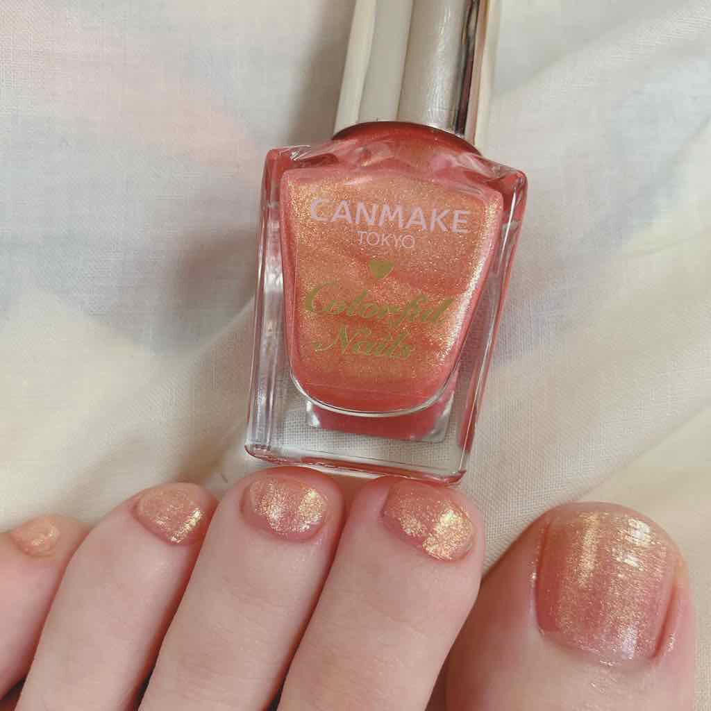 カラフルネイルズ/キャンメイク/マニキュアを使ったクチコミ（2枚目）