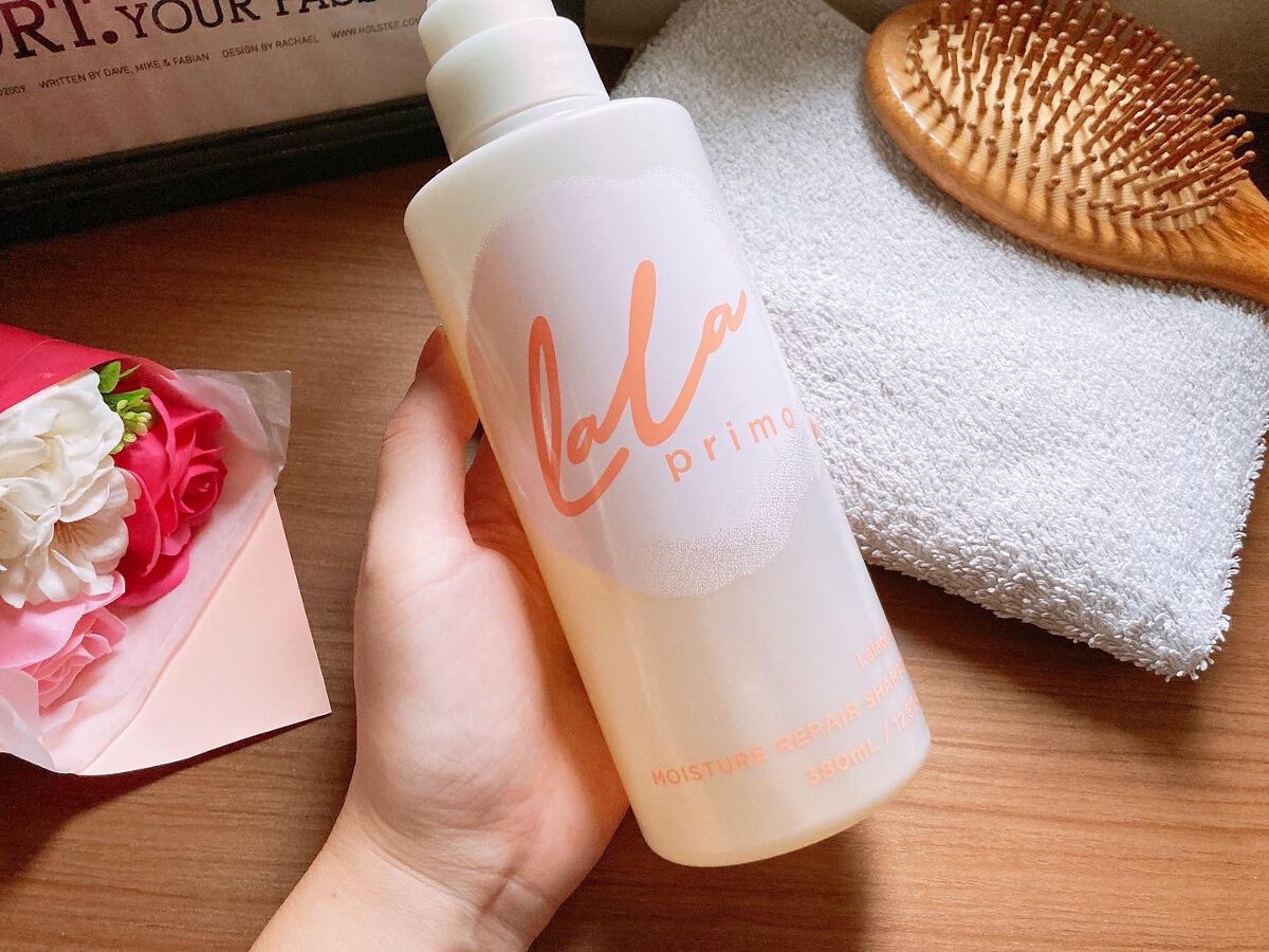 ララプリモ モイスチャーリペア シャンプー／トリートメント/ララプリモ /市販シャンプーを使ったクチコミ（2枚目）