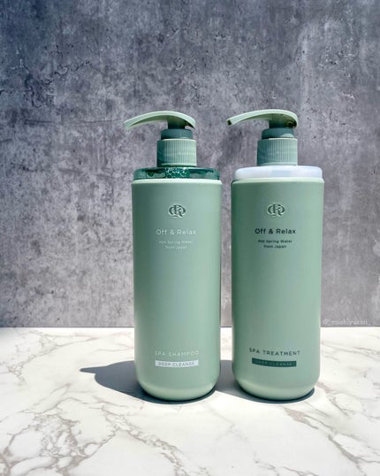 スパ・シャンプー/ヘアトリートメント ディープクレンズ/Off&Relax/市販シャンプーを使ったクチコミ(7枚目)