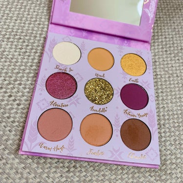 ColourPop×アナと雪の女王2 Eyeshadow Palette/ColourPop/パウダーアイシャドウを使ったクチコミ（1枚目）