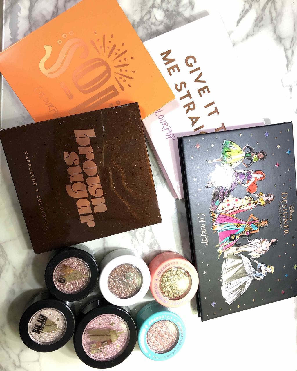 It’s a Princess Thing Shadow Palette/ColourPop/アイシャドウパレットを使ったクチコミ（3枚目）