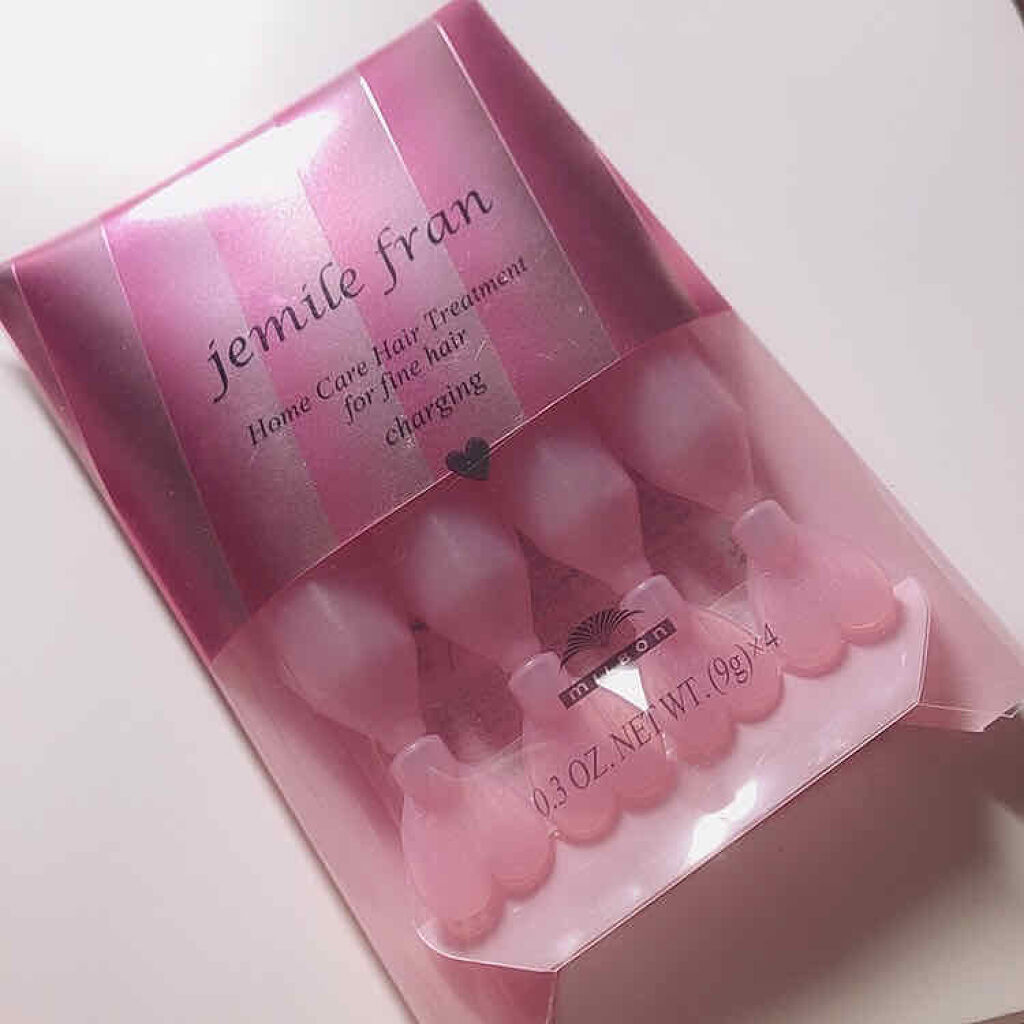 ジェミールフラン ヘアケアシリーズ サロントリートメント ハートチャージング/ジェミールフラン/洗い流すヘアトリートメントを使ったクチコミ（2枚目）