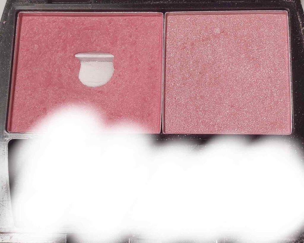 エルファー プリンセスデュオカラーチーク A ストロベリー/DAISO/パウダーチークを使ったクチコミ（2枚目）