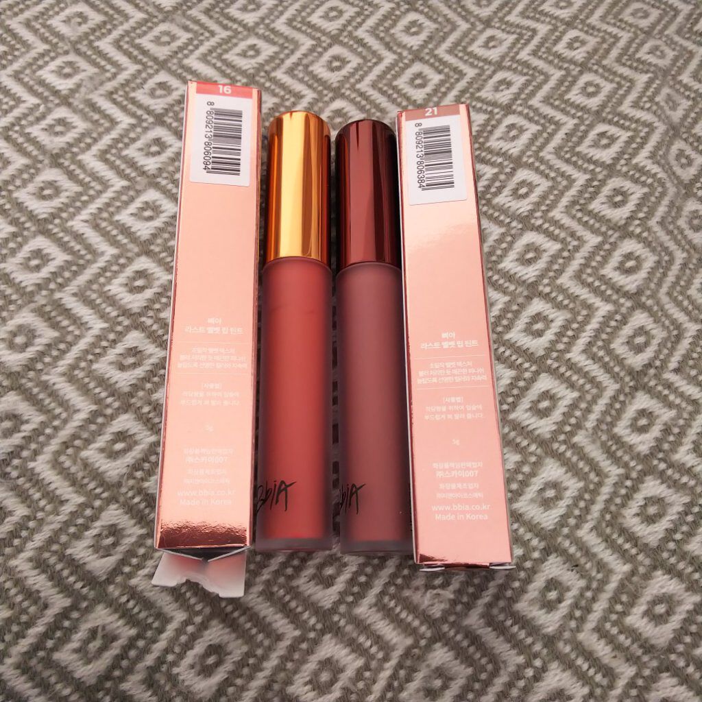 ラストベルベットティント/BBIA/リップティントを使ったクチコミ(2枚目)