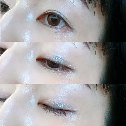 シャドーカスタマイズ (ブリリアントグリッター)/MAJOLICA MAJORCA/グリッターを使ったクチコミ(3枚目)