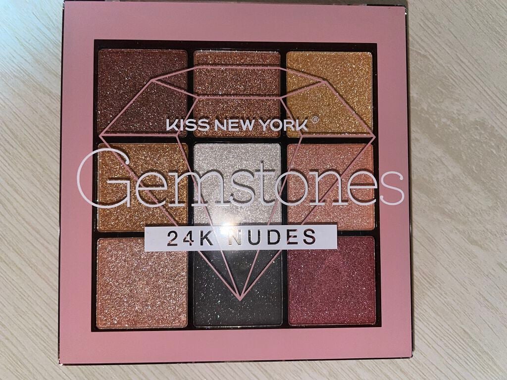 ジュエリーパレット/KISS NEW YORK/アイシャドウパレットを使ったクチコミ(1枚目)