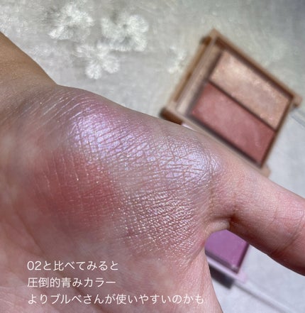 フェイスグロウカラー/CEZANNE/クリームハイライトを使ったクチコミ(4枚目)