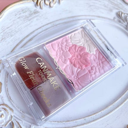 グロウフルールチークス/キャンメイク/パウダーチークを使ったクチコミ(4枚目)