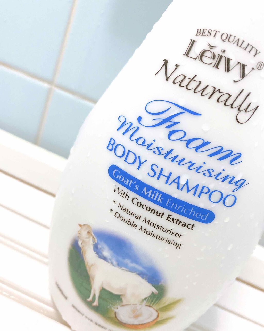 レイヴィーフォームボディシャンプーゴートミルク/Leivy/ボディソープを使ったクチコミ（1枚目）