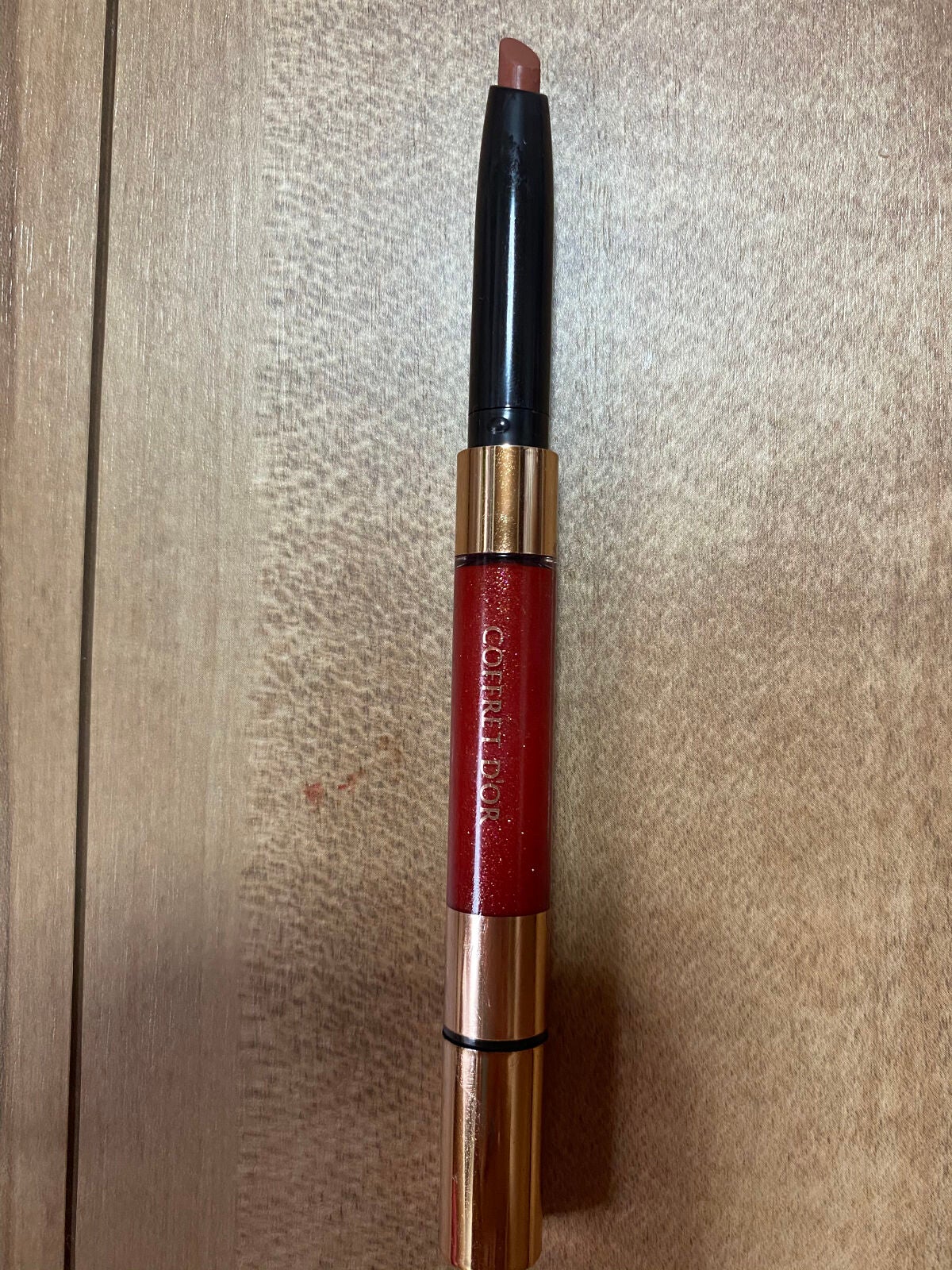 さちちょす♡フォロバします☆ on LIPS 「【使った商品】コフレドールコントゥワリップデュオ🍒【色味】ラメ..」(3枚目)