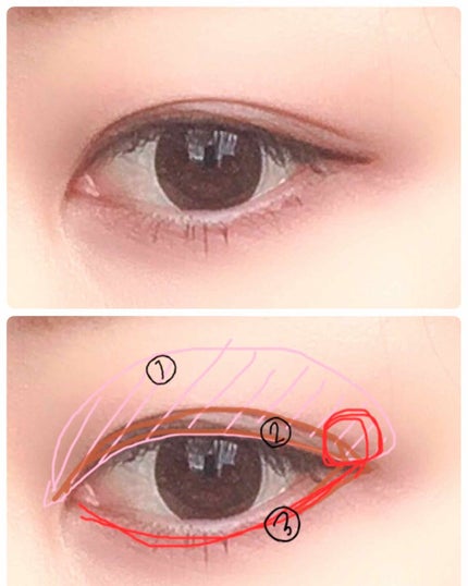 フーミー アイシャドウパレット/WHOMEE/アイシャドウパレットを使ったクチコミ(4枚目)