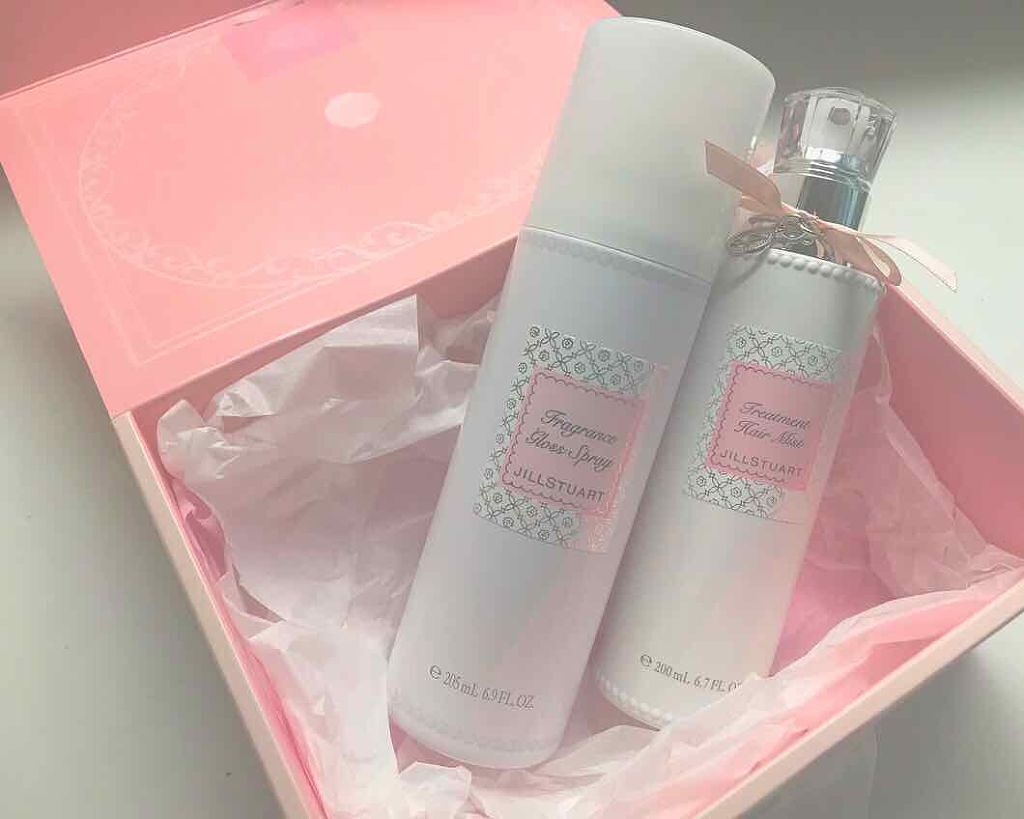 ジルスチュアート リラックス フレグランス グロススプレー/JILL STUART/ヘアスプレーを使ったクチコミ（2枚目）