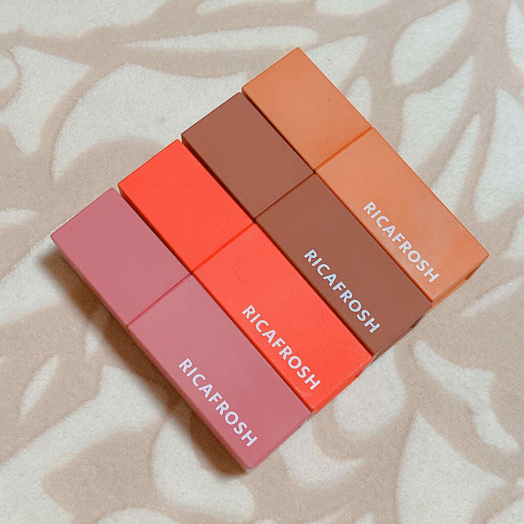 ジューシーリブティント/RICAFROSH/リップティントを使ったクチコミ（1枚目）