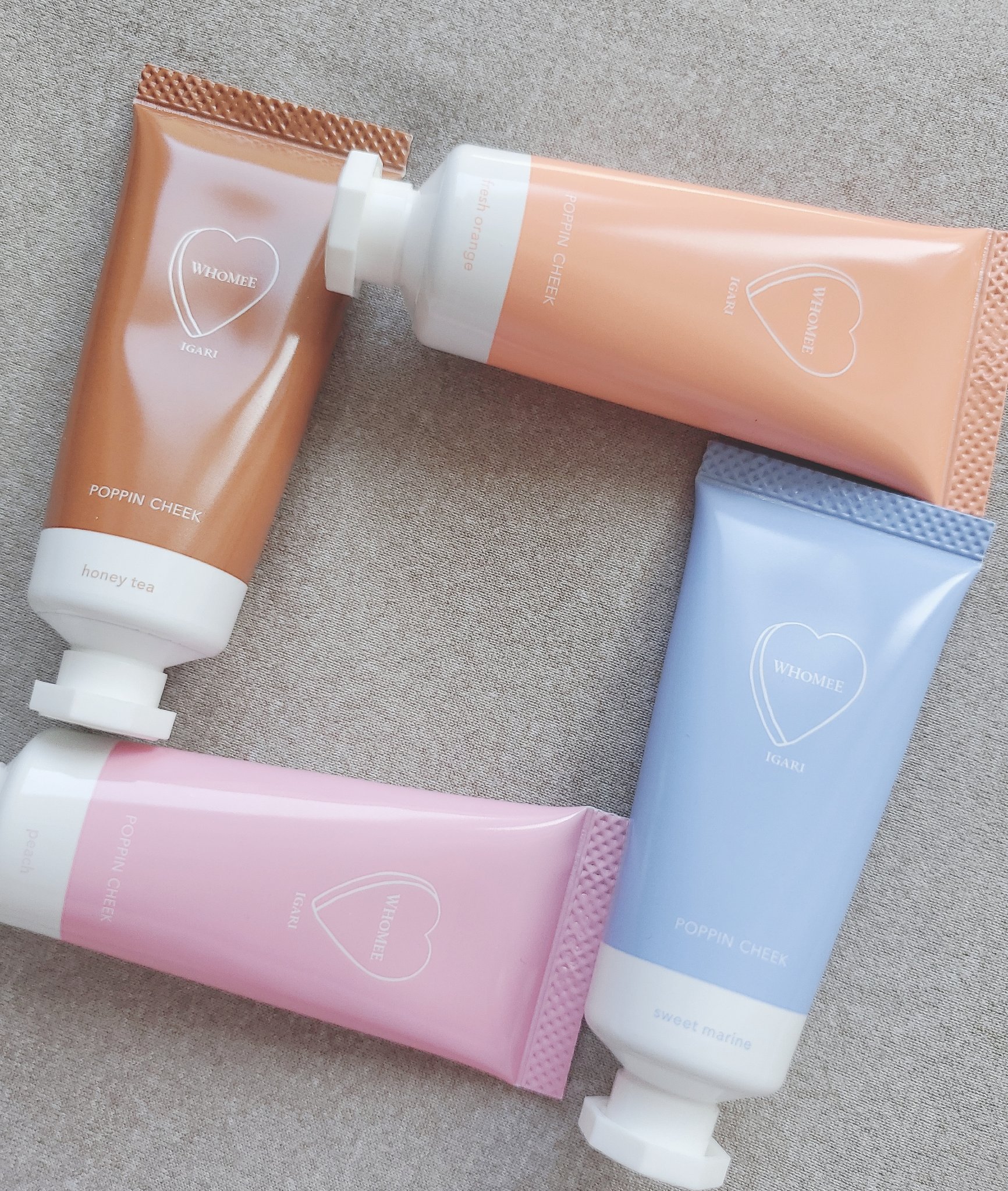 ポッピンチーク/WHOMEE/ジェル・クリームチークを使ったクチコミ（1枚目）