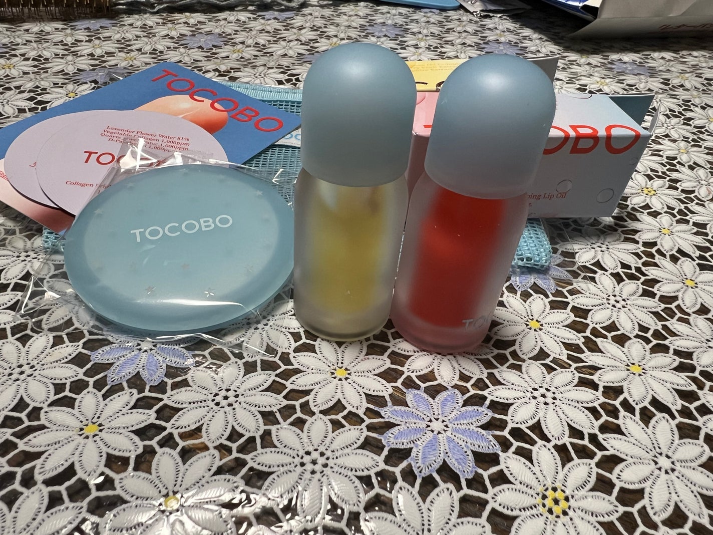 ジューシーベリープランピングリップオイル/TOCOBO/リップグロスを使ったクチコミ(2枚目)