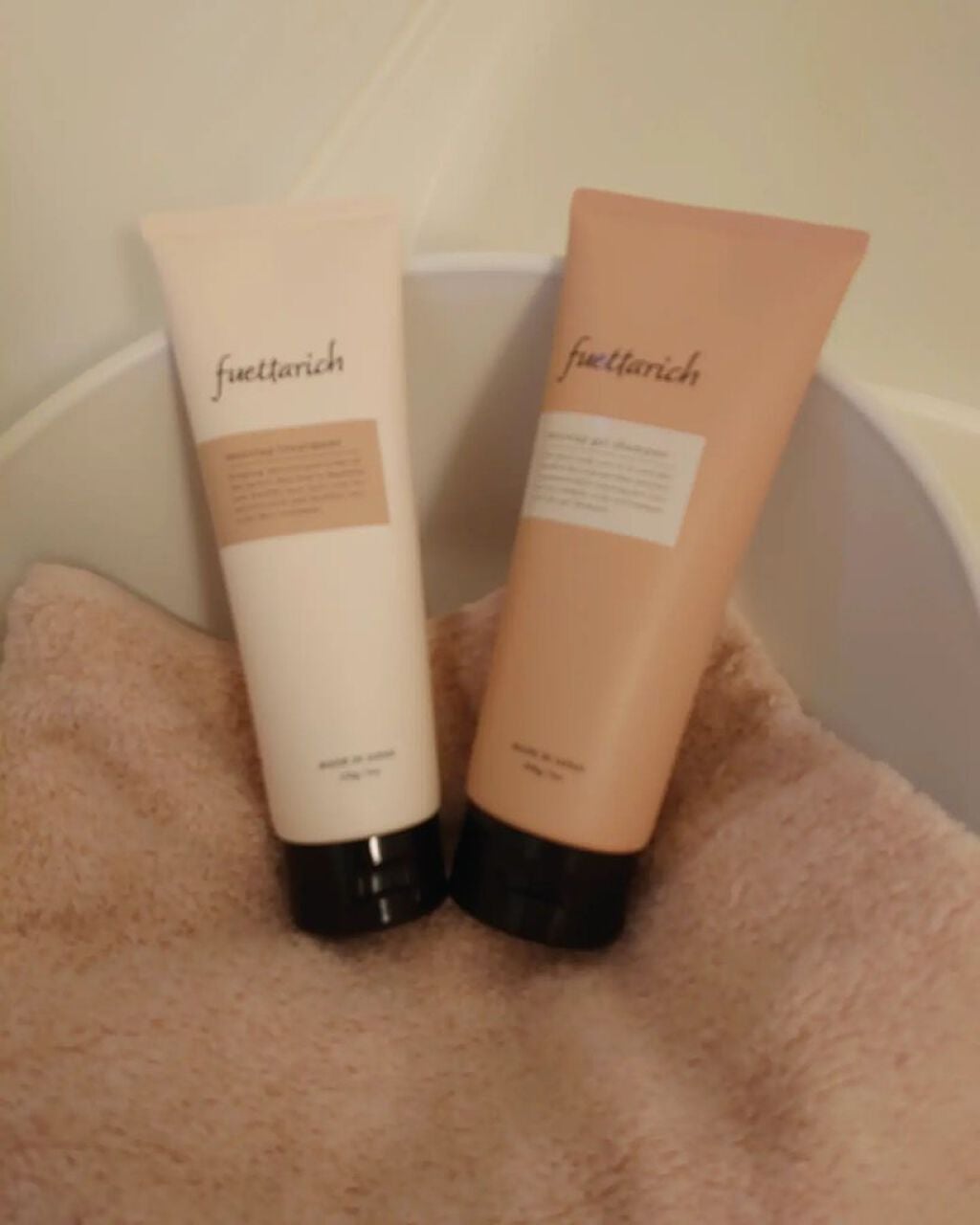 モイストアップ ジェル シャンプー/トリートメント/fuettarich (フエッタリッチ)/サロンシャンプーを使ったクチコミ(2枚目)