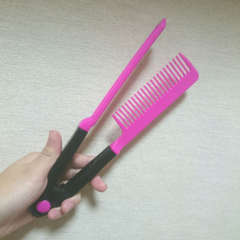 ブロー&スタイリングコーム/キャンドゥ/ヘアコームを使ったクチコミ(2枚目)