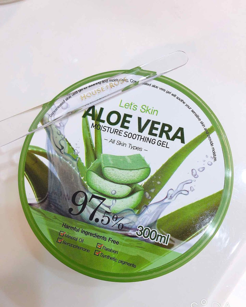 マイルド&モイスチャーアロエジェル/ネイチャーリパブリック/ボディローションを使ったクチコミ(1枚目)