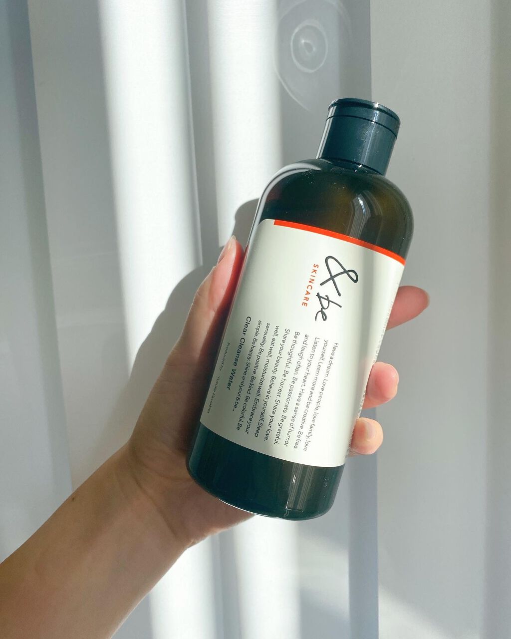 クリアクレンズウォーター N/&be/クレンジングウォーターを使ったクチコミ(1枚目)