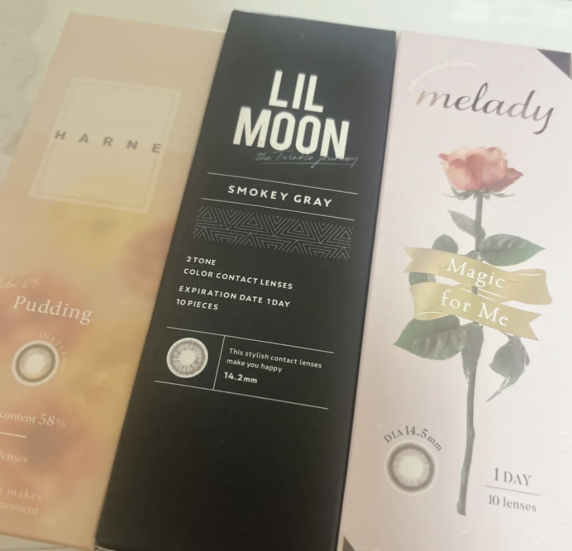 LIL MOON 1day/LILMOON/ワンデー（１DAY）カラコンを使ったクチコミ（2枚目）