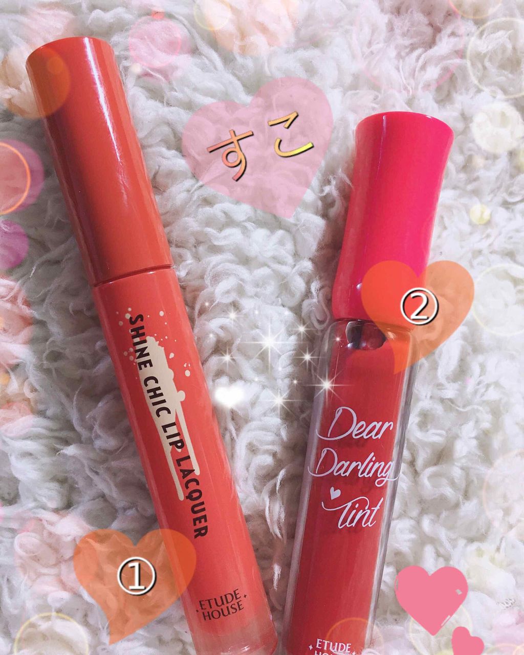 ディアダーリン ウォータージェルティント/ETUDE/リップティントを使ったクチコミ(1枚目)