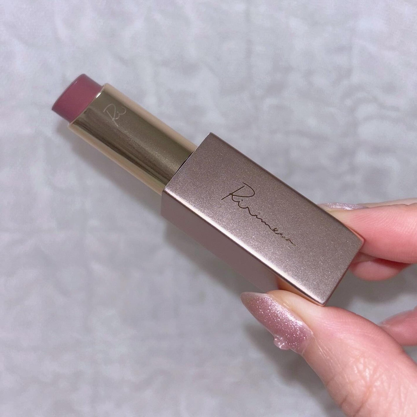 リリミュウ バタールージュ/Ririmew/口紅を使ったクチコミ(3枚目)