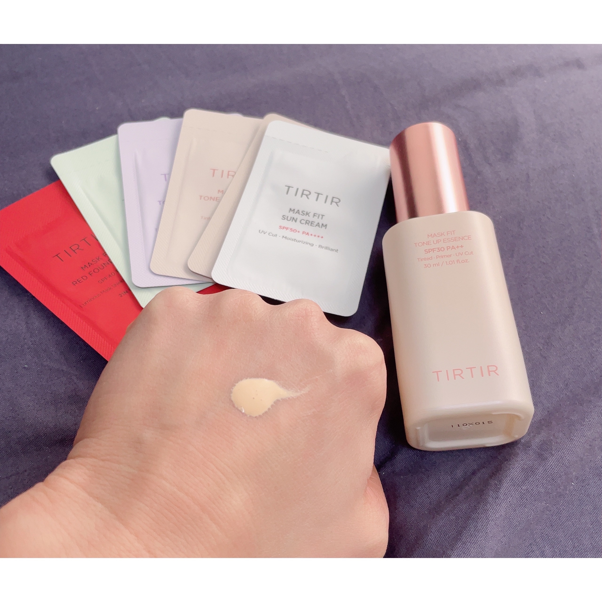 マスクフィットトーンアップクリーム/TIRTIR(ティルティル)/化粧下地を使ったクチコミ（2枚目）