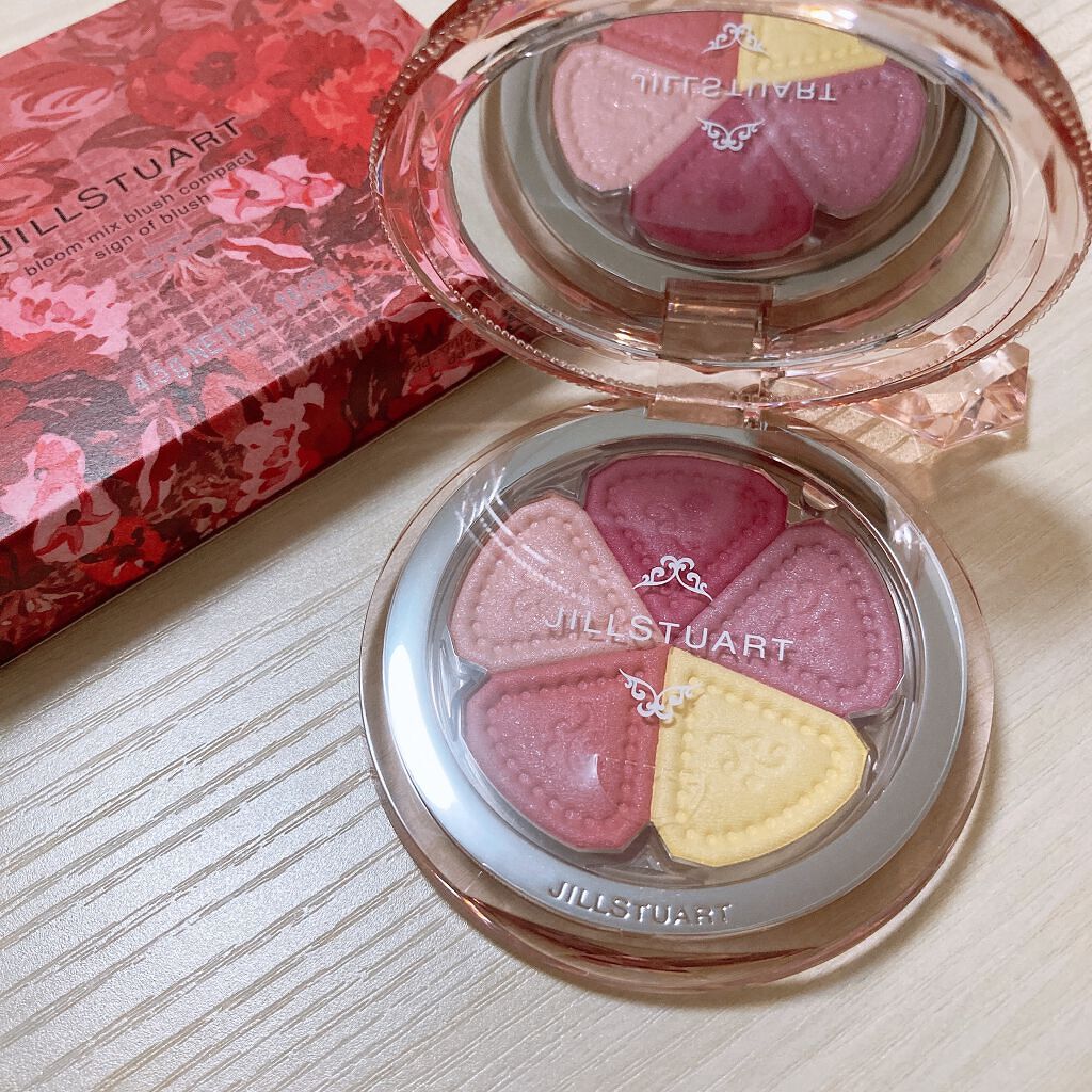 ジルスチュアート ブルーム ミックスブラッシュ コンパクト/JILL STUART/パウダーチークを使ったクチコミ(1枚目)