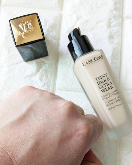 タンイドル ウルトラ ウェア リキッド/LANCOME/リキッドファンデーションを使ったクチコミ(6枚目)