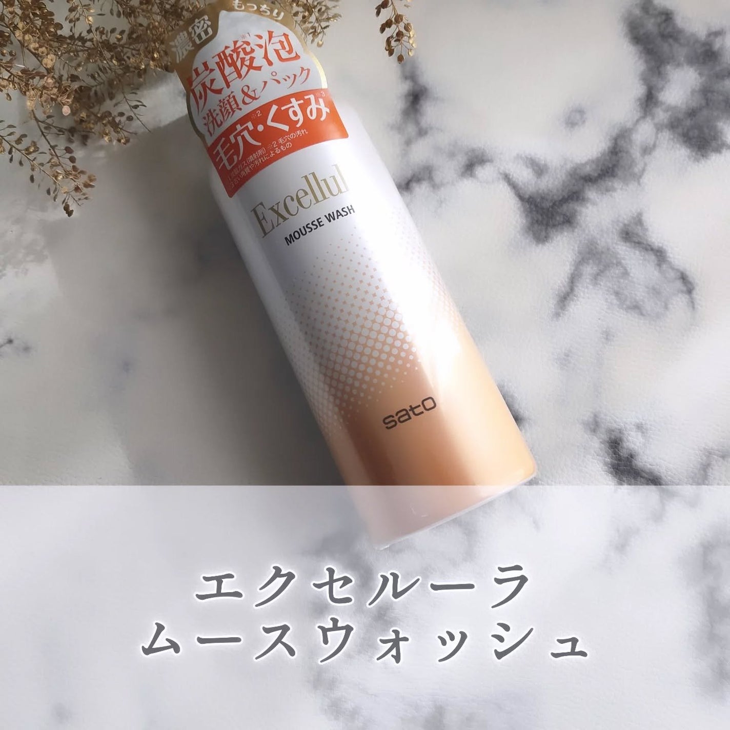 エクセルーラ ムースウォッシュ/Excellula/洗顔フォームを使ったクチコミ(1枚目)