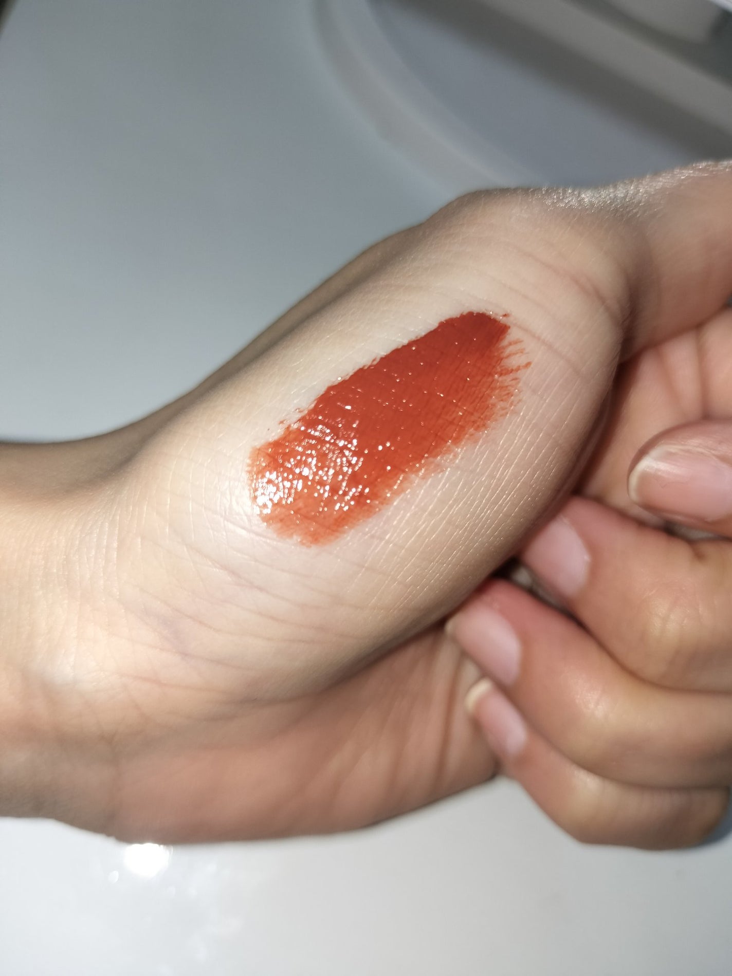 センシュアルフィックスティント/Ririmew/リップティントを使ったクチコミ(2枚目)