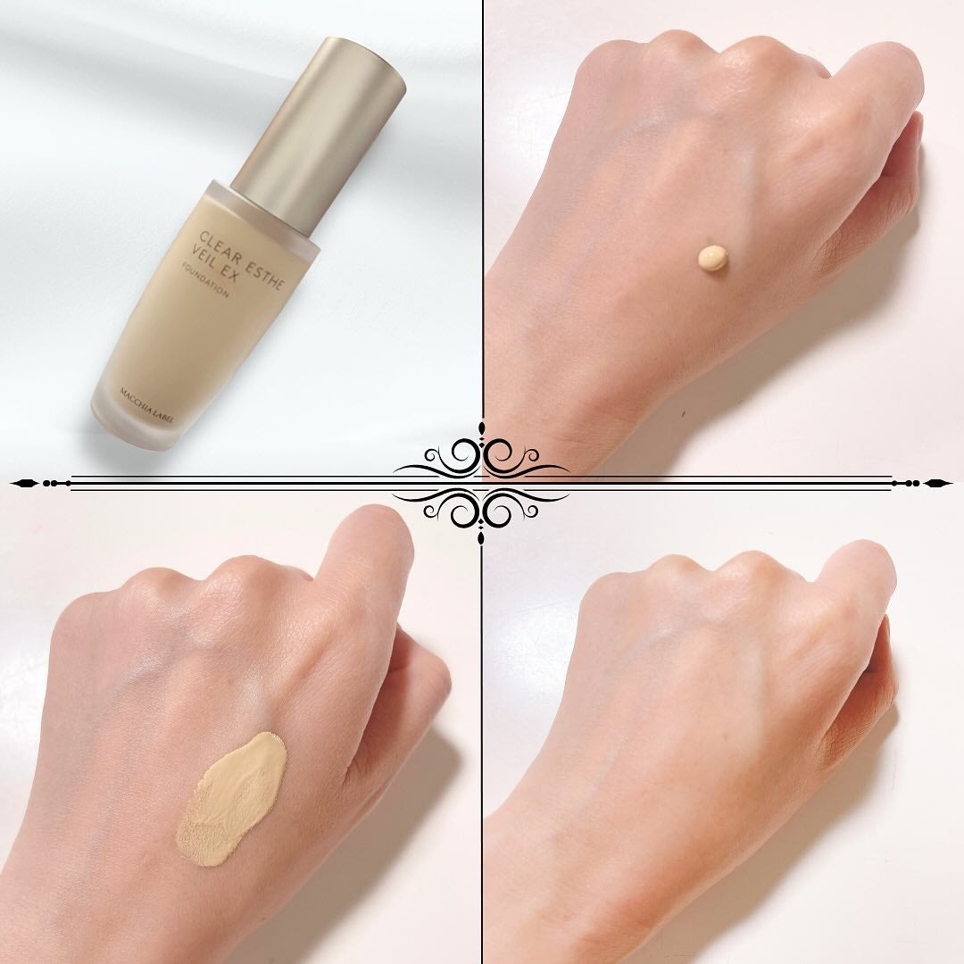 薬用クリアエステヴェールEX/Macchia Label/リキッドファンデーションを使ったクチコミ(3枚目)