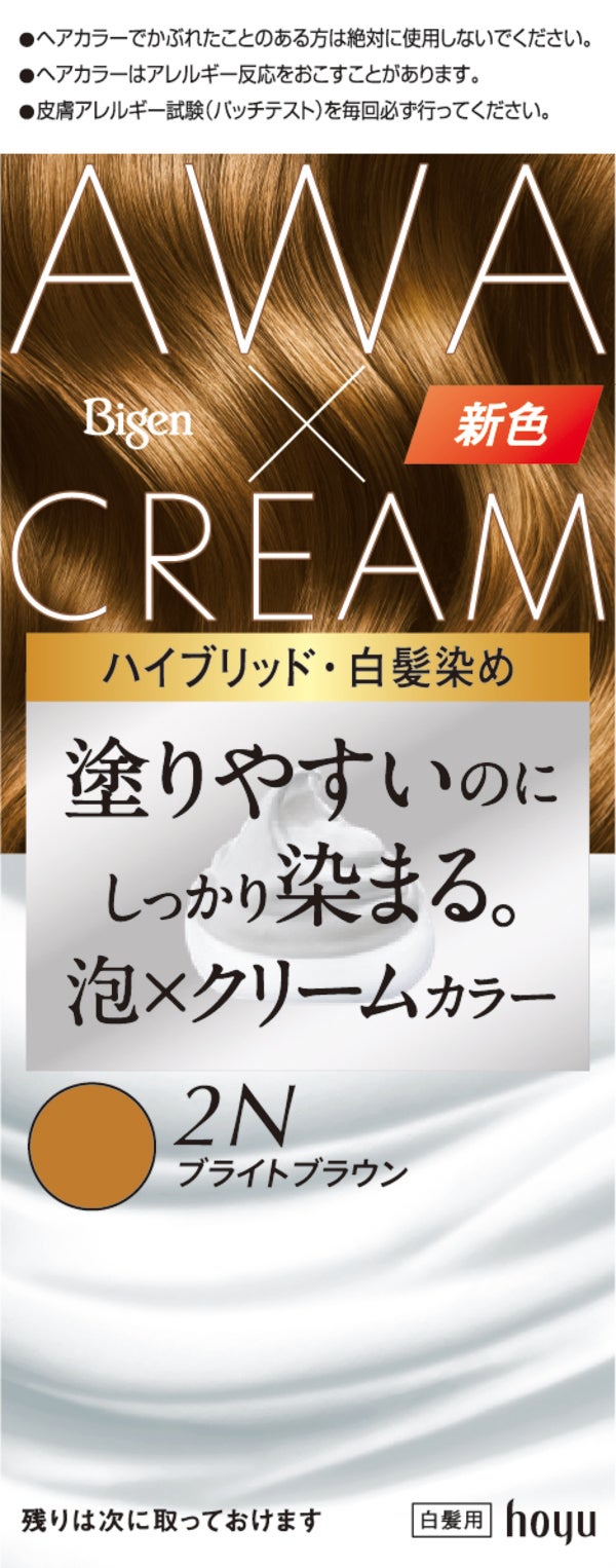 泡クリームカラー 2N ブライトブラウン