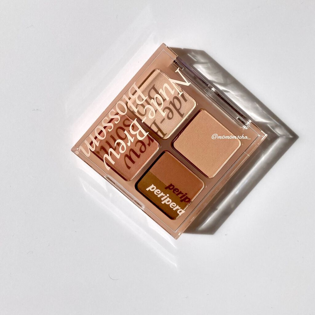 インク ポケット シャドウ パレット(AD)/PERIPERA/アイシャドウパレットを使ったクチコミ(4枚目)