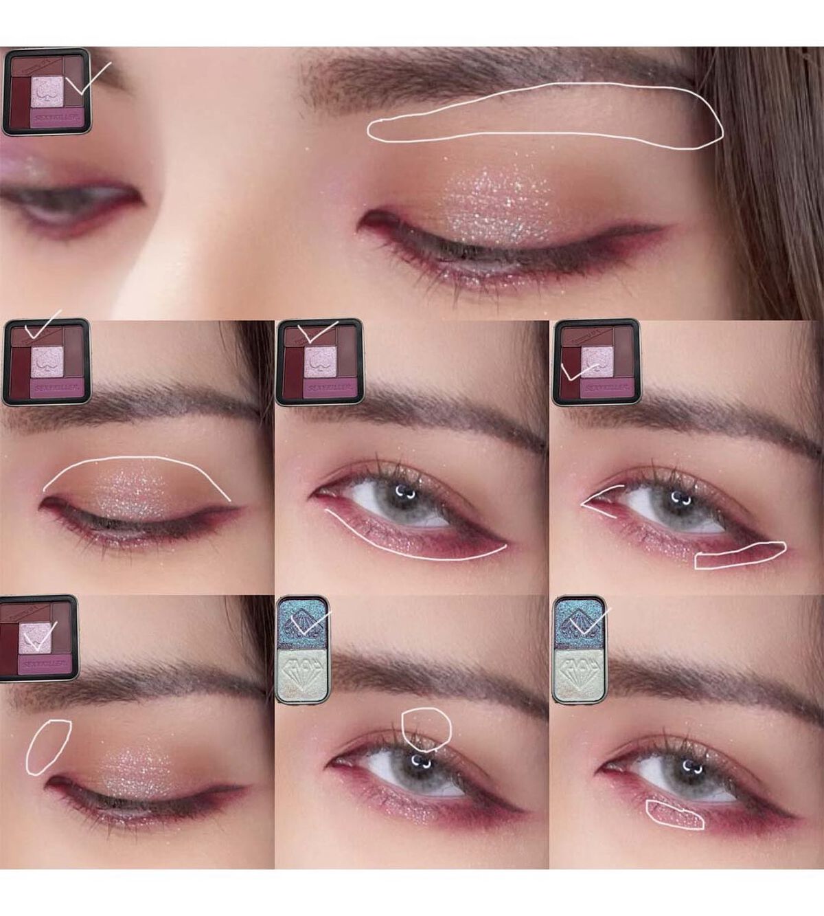 キャンディーボックスアイシャドウ/FOMOMY/アイシャドウパレットを使ったクチコミ(4枚目)