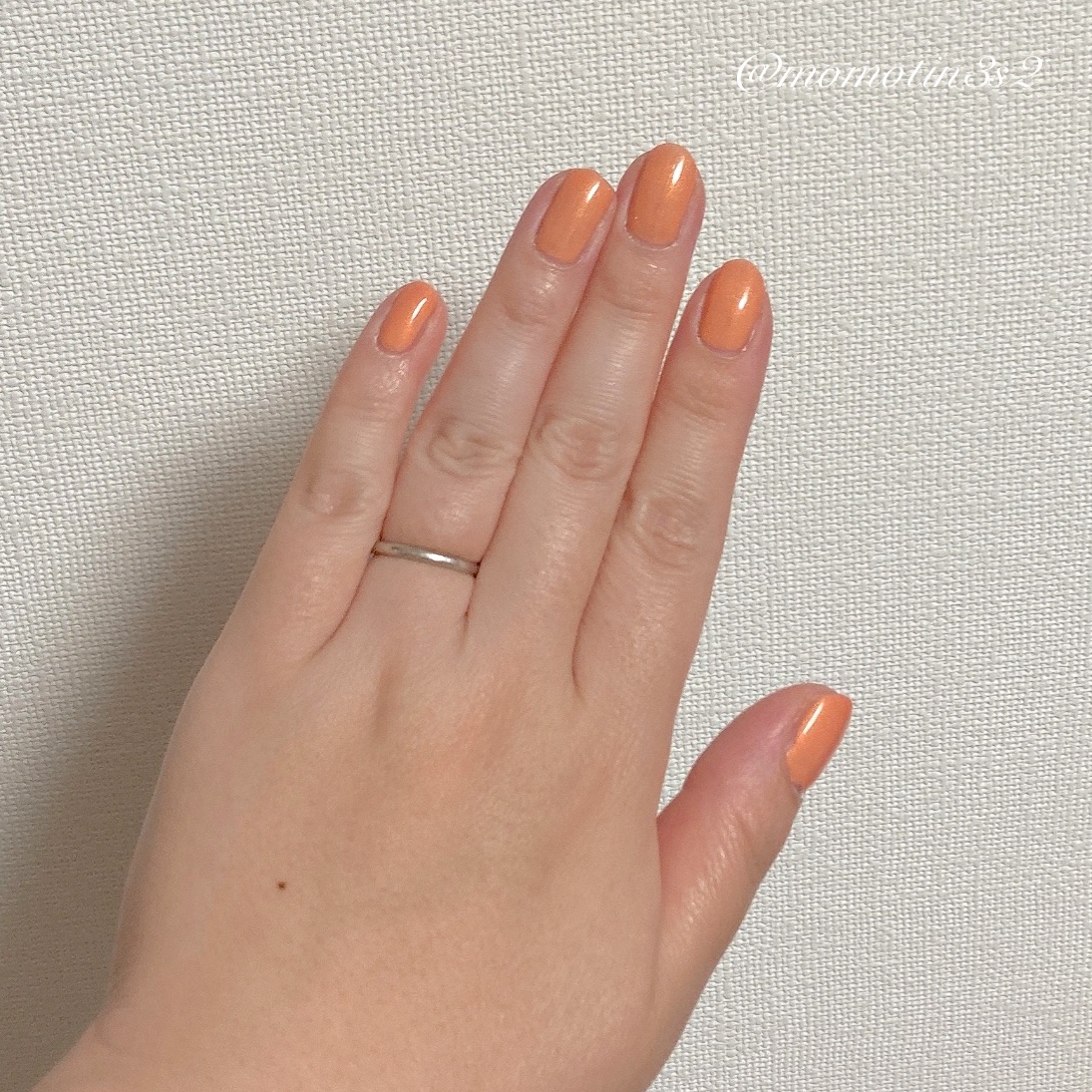ネイルマイン 02 はじらいコーラル/デュカート/マニキュアを使ったクチコミ（3枚目）