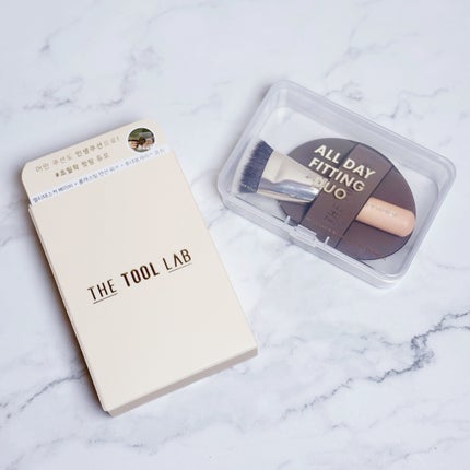 超密着カバーデュオ/THE TOOL LAB/メイクアップキットを使ったクチコミ(4枚目)