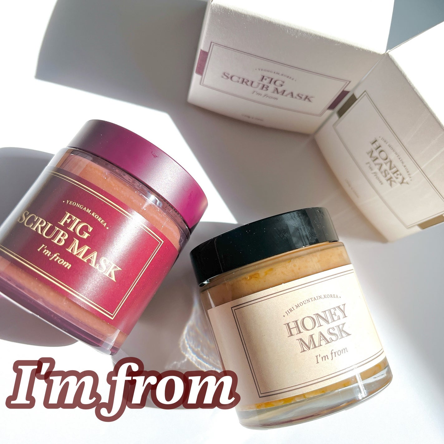 ハニーマスク/I'm from/洗い流すパック・マスクを使ったクチコミ(1枚目)