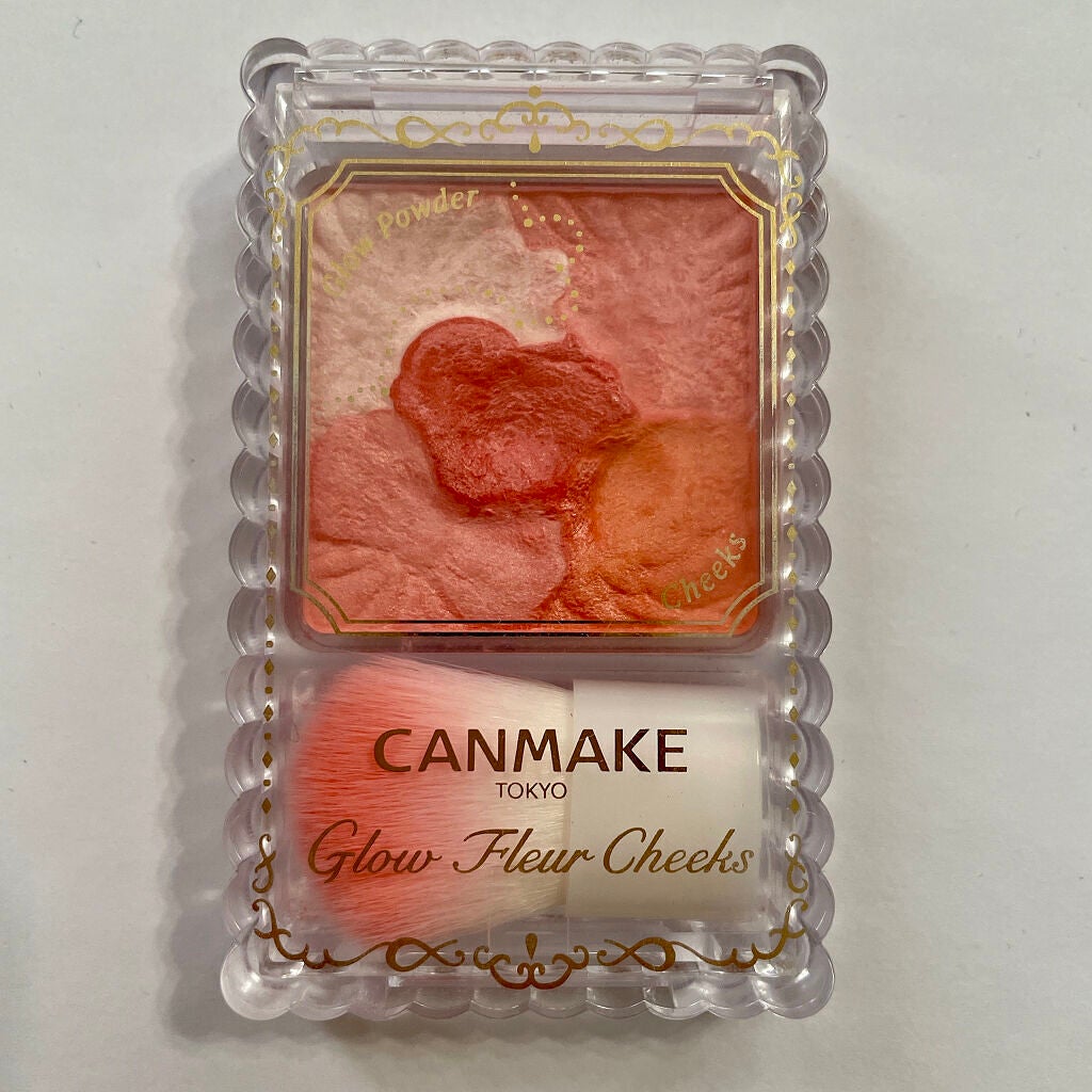 グロウフルールチークス/キャンメイク/パウダーチークを使ったクチコミ(2枚目)