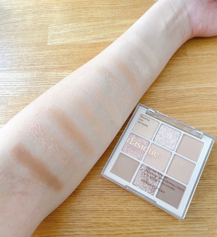 シャドウパレット/dasique/アイシャドウパレットを使ったクチコミ(4枚目)