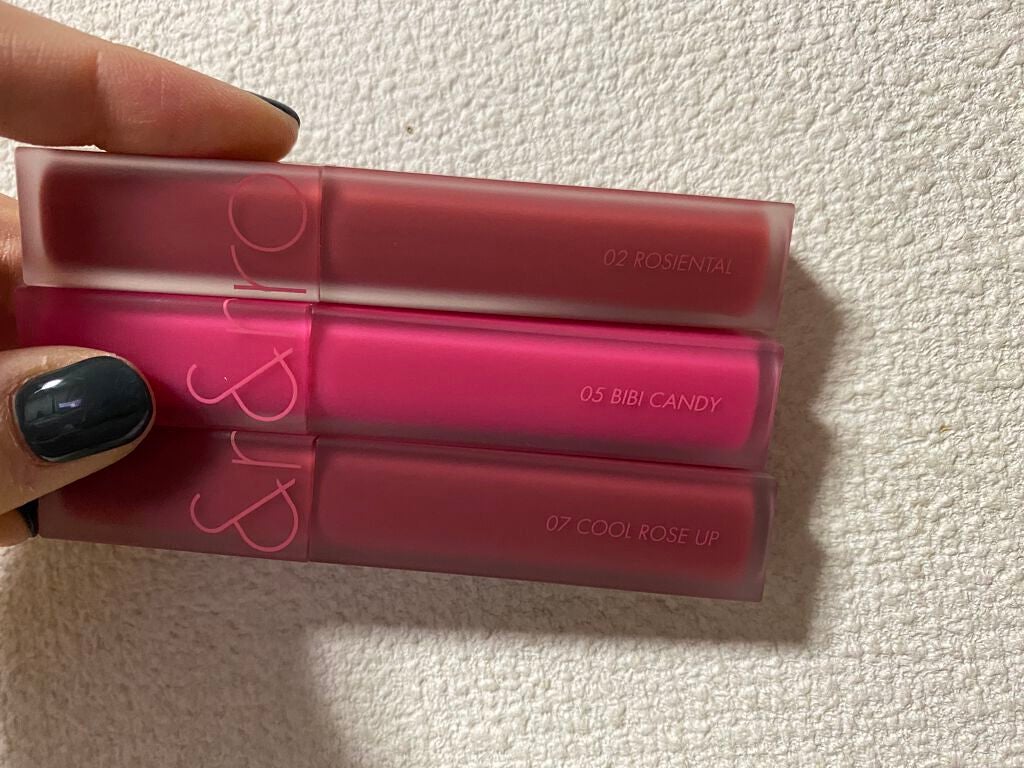 ジューシーラスティングティント/rom&nd/リップティントを使ったクチコミ(1枚目)