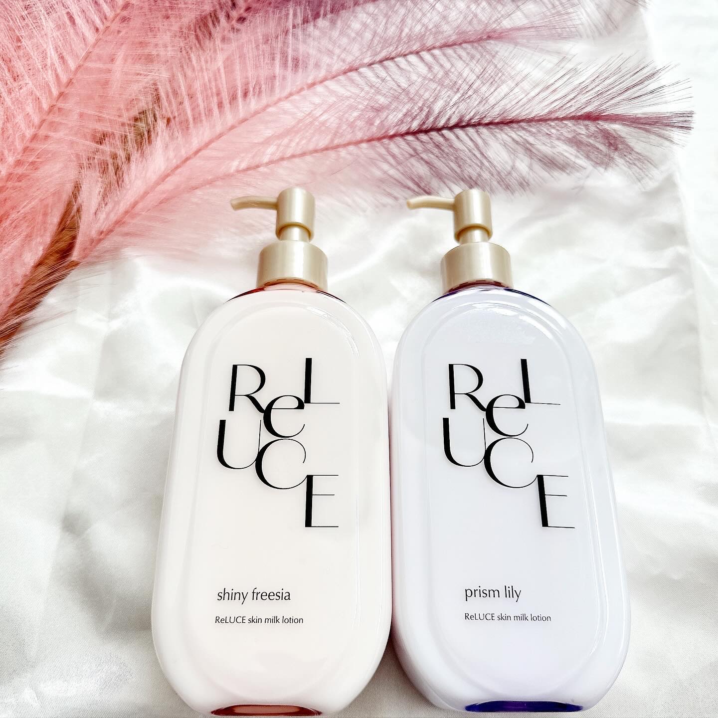 リルーチェ スキンミルクローション シャイニーフリージア/コスメテックスローランド/ボディローションを使ったクチコミ（1枚目）