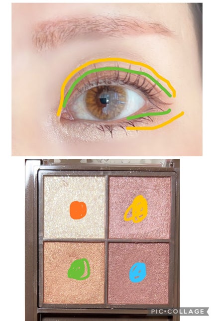 ノーズ&アイブロウパウダー/CEZANNE/パウダーアイブロウを使ったクチコミ(4枚目)