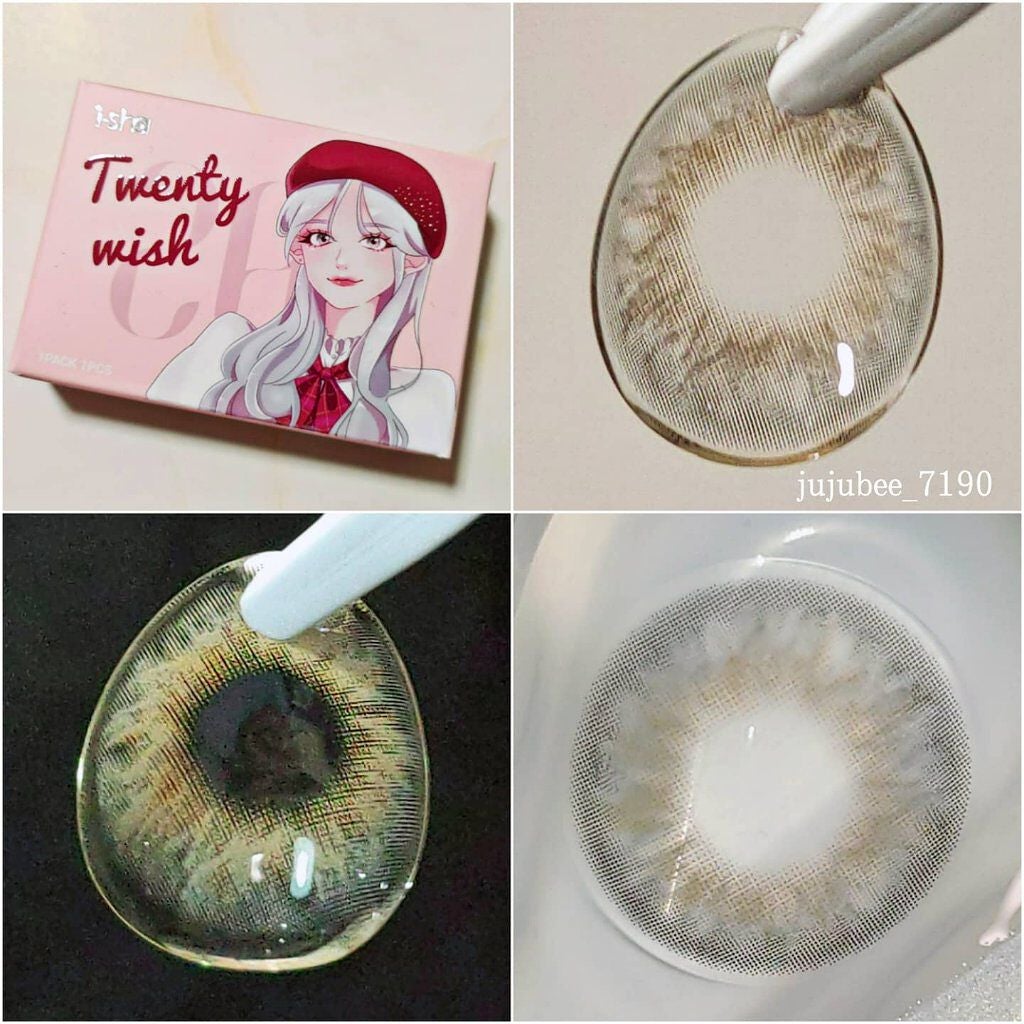 Twenty Wish/蜜のレンズ/カラーコンタクトレンズを使ったクチコミ(2枚目)