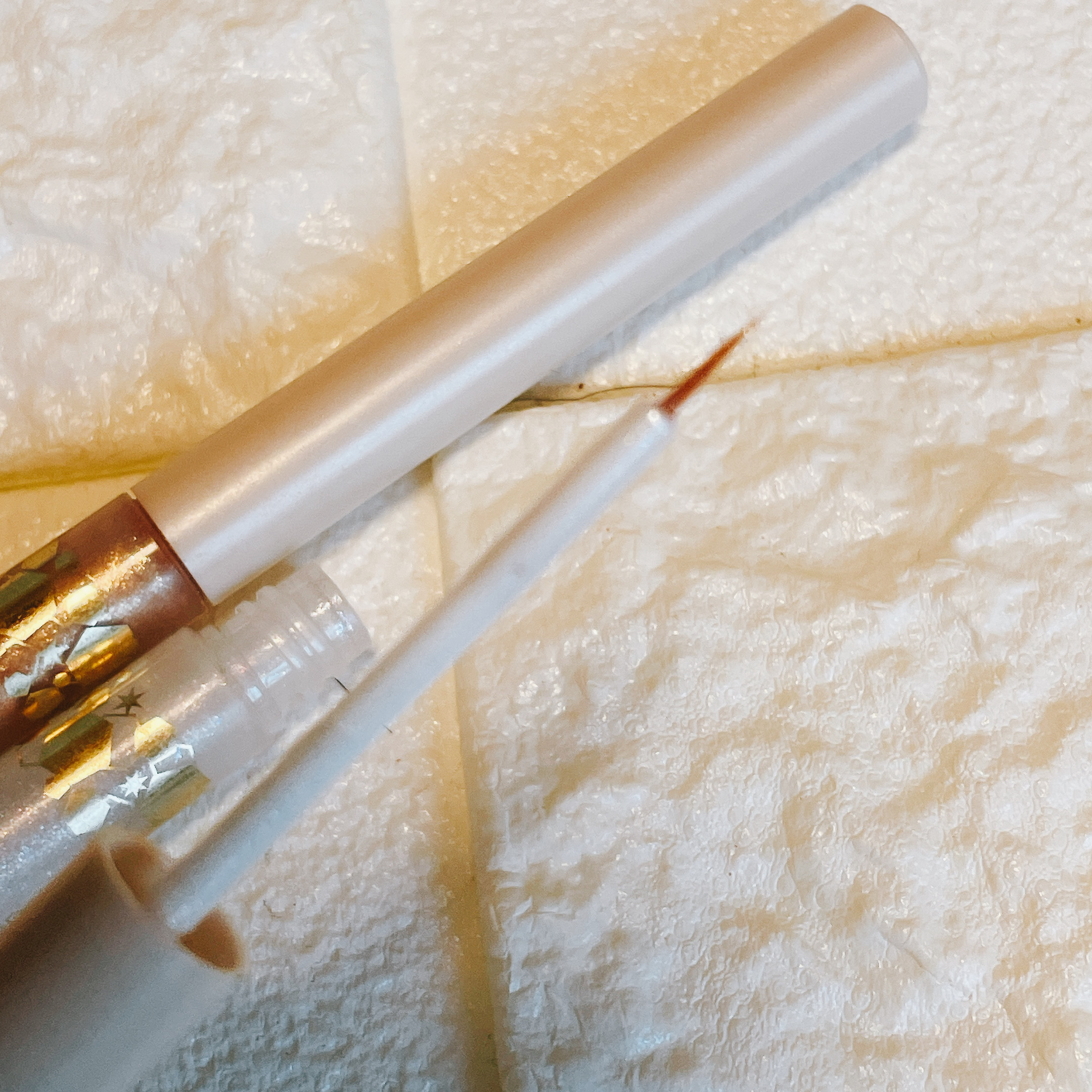 グロウリキッドライナー/CEZANNE/リキッドアイライナーを使ったクチコミ（2枚目）