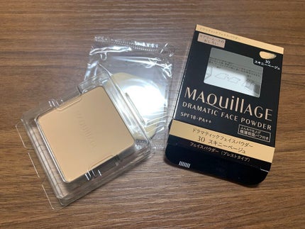 ドラマティックフェイスパウダー/マキアージュ/プレストパウダーを使ったクチコミ(2枚目)