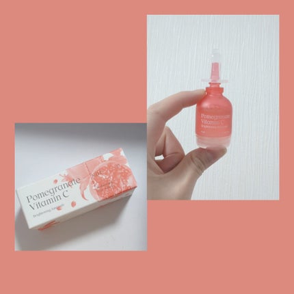 ザクロビタミンC美白アンプル/NATURAL DERMA PROJECT/美容液を使ったクチコミ(1枚目)