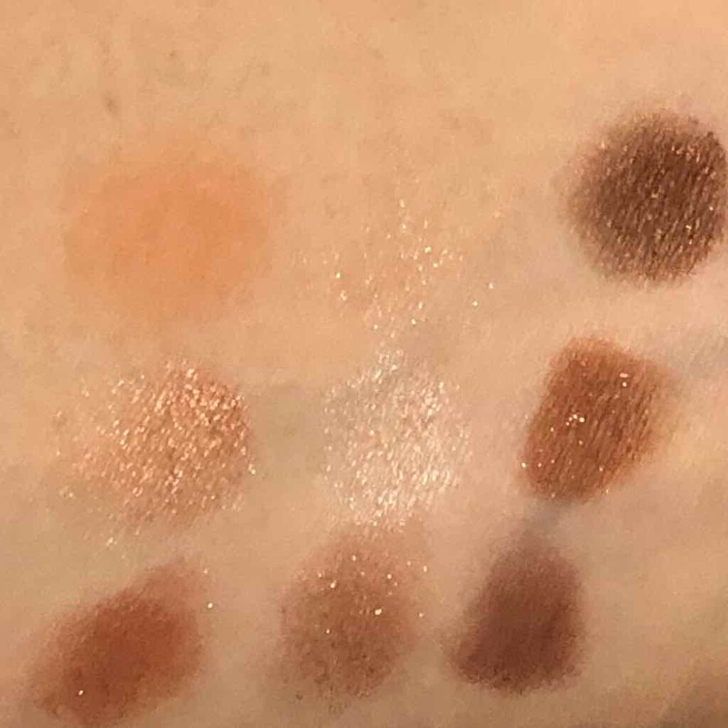 UR GLAM BLOOMING EYE COLOR PALETTE/U R GLAM/アイシャドウパレットを使ったクチコミ(2枚目)