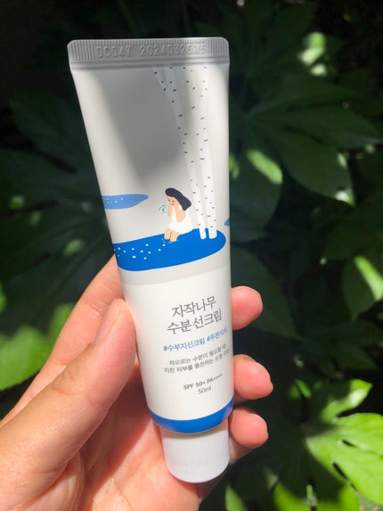 白樺水分uvクリーム/ROUND LAB/日焼け止めクリームを使ったクチコミ(1枚目)